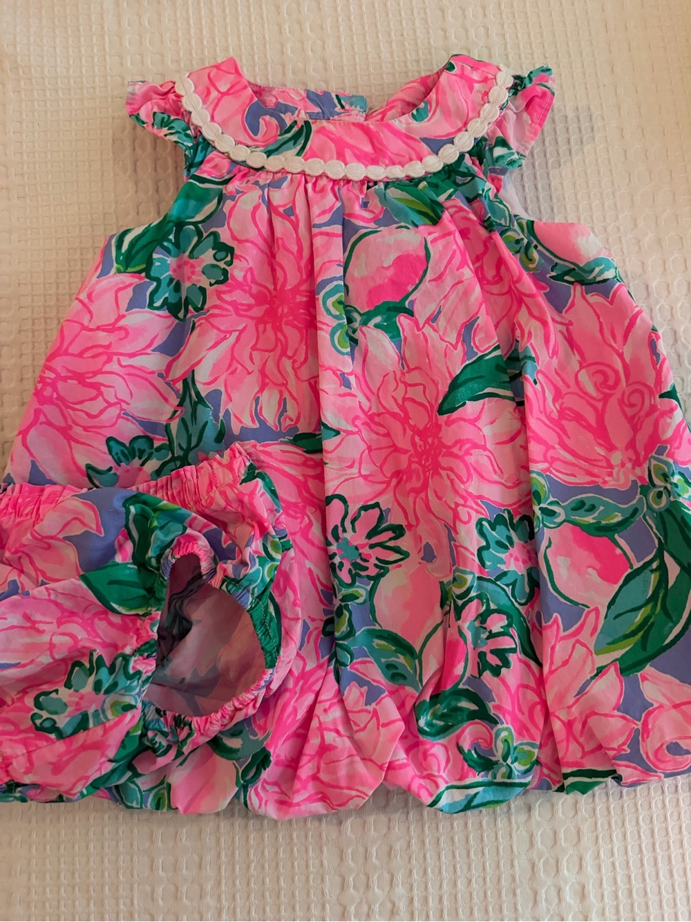 Lilly Pulitzer Baby Floral Ruffle Dress